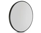 Embellir Wall Mirror Makeup 50cm Home Decor Framed Mirrors Bathroom Round Black