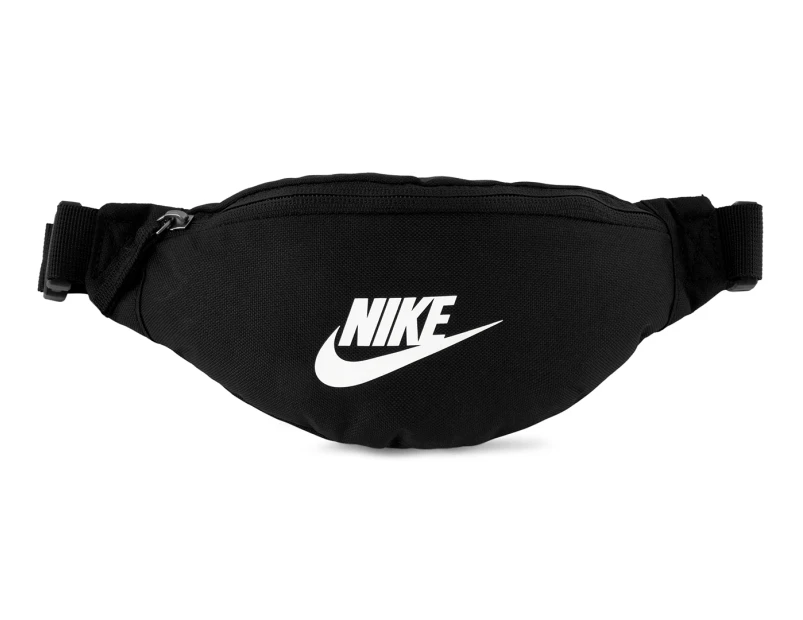 Nike 1L Heritage Waistpack - Black/White
