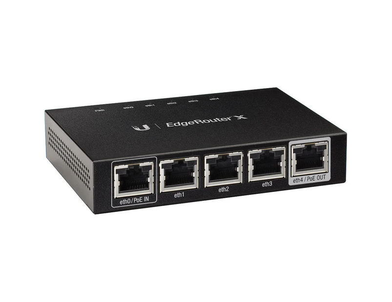 Ubiquiti Networks ER-X-AU Ubiquiti ER-X EdgeRouter X 5 Port Advanced Router AU Power Supply Included