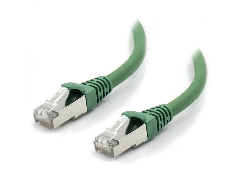 Alogic C6A-1.5-Green-SH 1.5m Green 10G Shielded CAT6A LSZH network cable