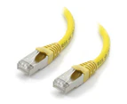 Alogic C6A-10-Yellow-SH 10m Yellow 10G Shielded CAT6A LSZH Network Cable
