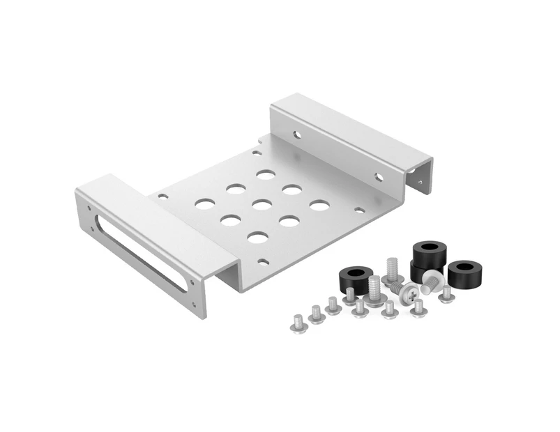 Orico AC52535-1S Silver Aluminium 5.25" To 3.5" / 2.5" PC Case Bay Converter Adapter Silver