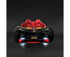 Cilek Kids Gts Race Car Bed With Led Lights Black