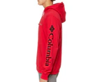 Columbia Men's Viewmont II Sleeve Graphic Hoodie - Mountain Red