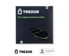 Trezor One Cryptocurrency Hardware Wallet - Black