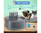 6L Automatic Pet Fountain Dog Water Dispenser Cat Drinking Feeder Bowl with Replacement Faucet Kit