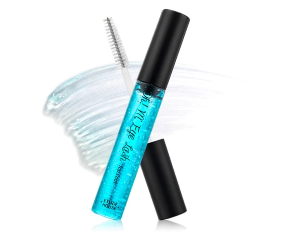 Etude House Oh My Lash #01 Top Coat Clear Mascara Base Eyelash + Face Mask