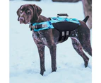 S M L XL Dog Life Jacket Pet Safety Vest Swimming Boating Float Aid Buoyancy Lifesaver Camo Blue Camouflage