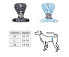 Female Sanitary Dog Nappy Graphene Underpants Diaper Pants Blue