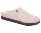 Birkenstock Women's Zermatt Rivet Narrow Fit Slippers - Soft Pink