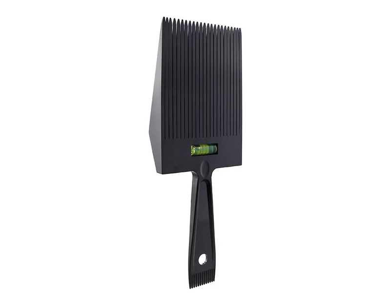 Flat Top Comb Professional Dual-Ended Hair Cutting Tool Salon Hairdressing Men Flattopper Guide Comb for Salon -Black