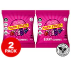 2 x Double 'D' Smart Sweets Gummies Berry 50g