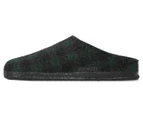 Birkenstock Unisex Zermatt Rivet Slippers - Plaid Teal Green
