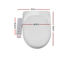 Cefito Electric Bidet Toilet Seat Cover Bathroom Spray Water Wash V Shape