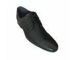 Mens Grosby Andrew Black Dress Work Formal Lace Up Wedding Shoes Synthetic - Black