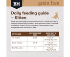 12 x Black Hawk Grain Free Wet Kitten Food Chicken w/ Peas & Broth 85g