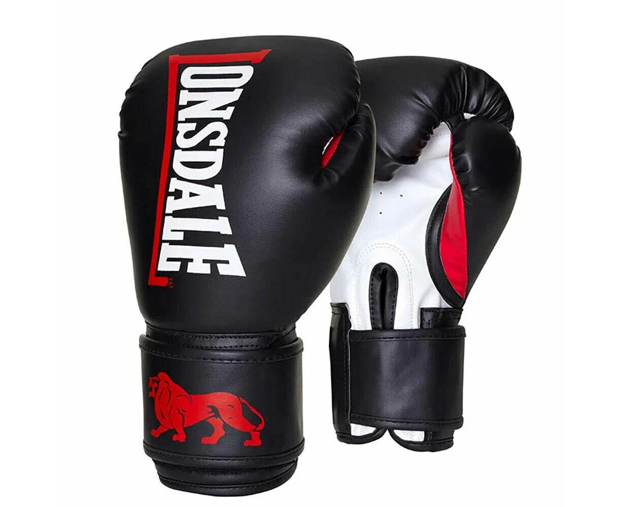 Lonsdale 10oz. Challenger 2.0 Training Boxing Gloves in Black