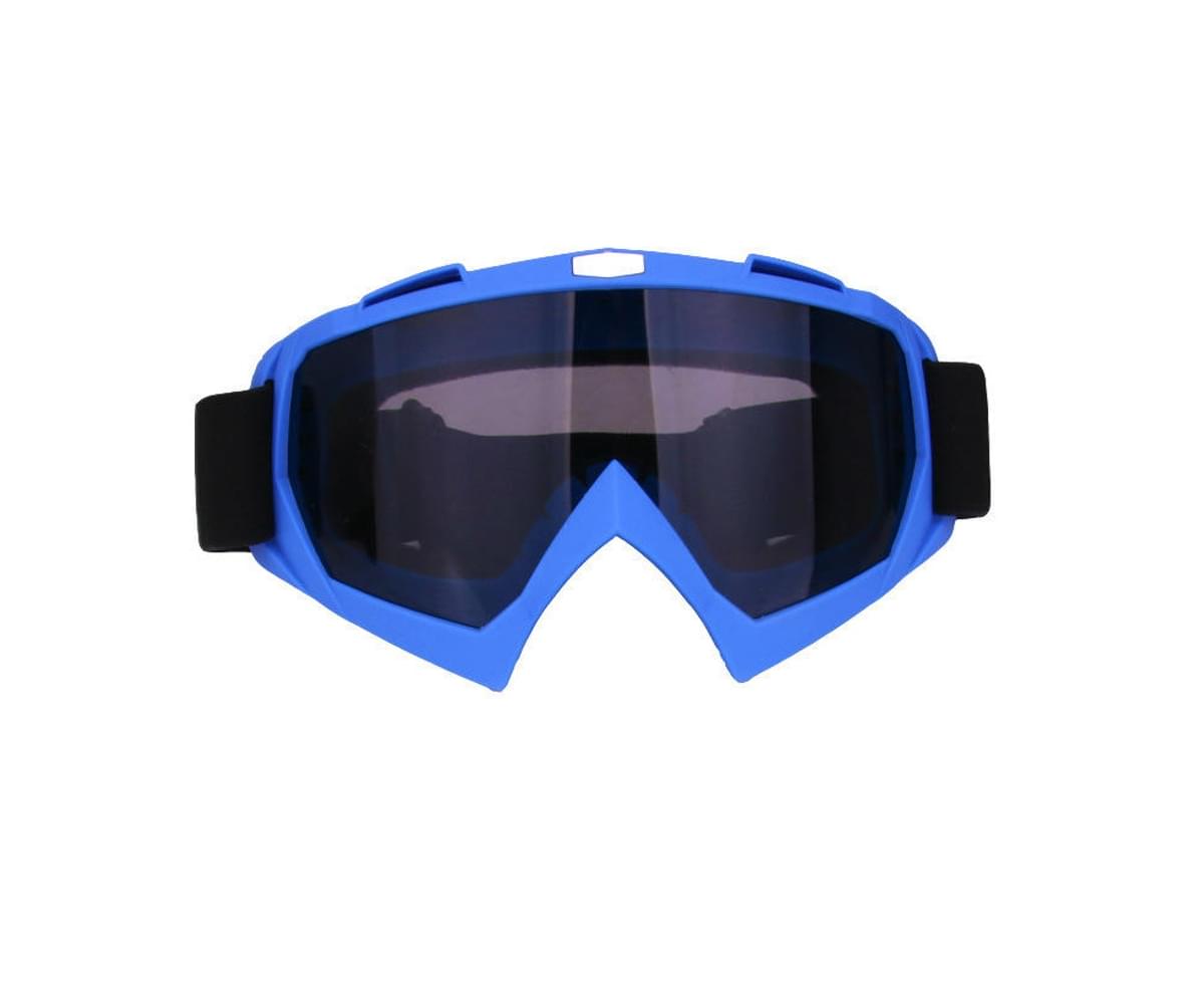 Accessoires Zonnebrillen & Eyewear Sportbrillen Ski Goggles Motor Cross Off road Snowboarding Skiing for Men Women Safety Goggle Outdoor Blue White Mirror Lenses Anti Fog UV100 Protection 