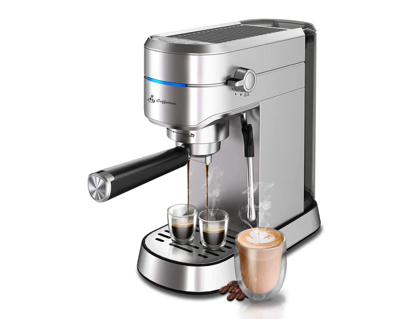 Espresso Coffee Machine Stainless Steel 15 Bar 1450W CM5418-GS