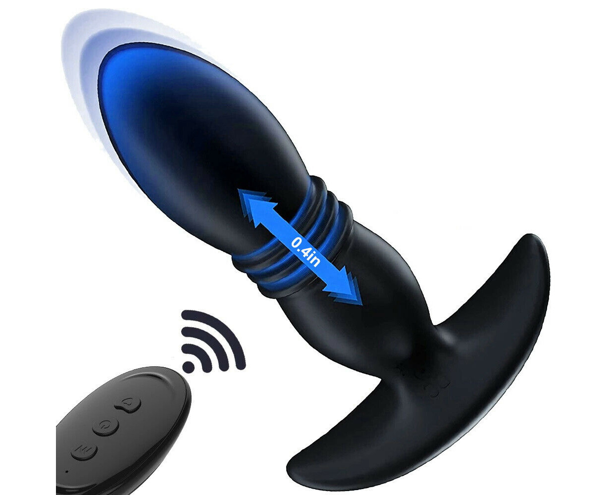 Miraco Thrusting Anal Vibrator Prostate Massager Butt Plug Black Catch Com Au
