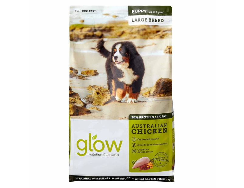 Glow Large Breed Puppy Australian Chicken Dry Dog Food