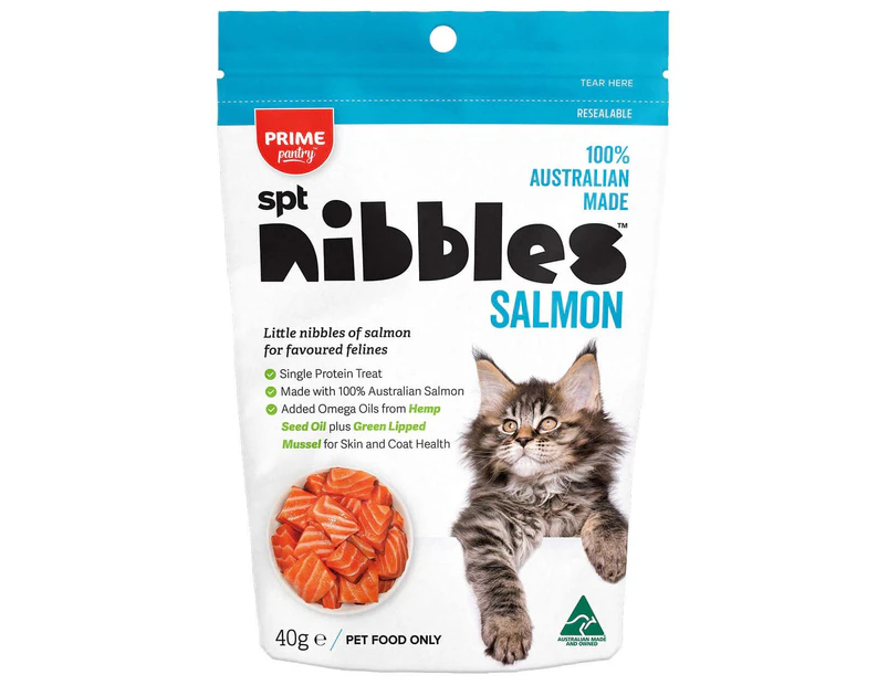 Nibbles Salmon Cat Treats 40g