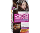 L'Oreal Casting Creme Gloss Semi-Permanent Hair Colour - 432 Dark Golden Chest Nut