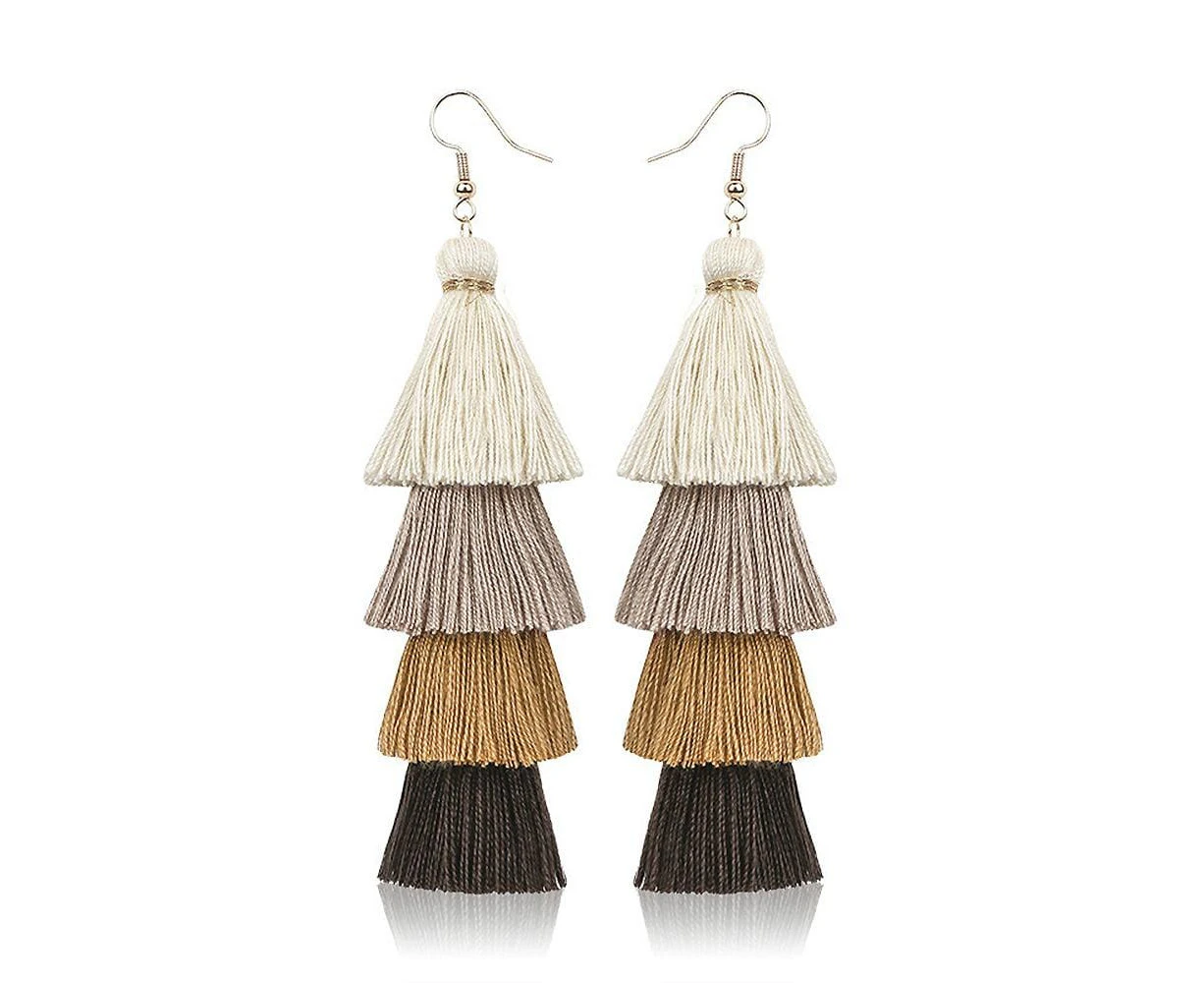 Tayla Extended Tassel Earrings