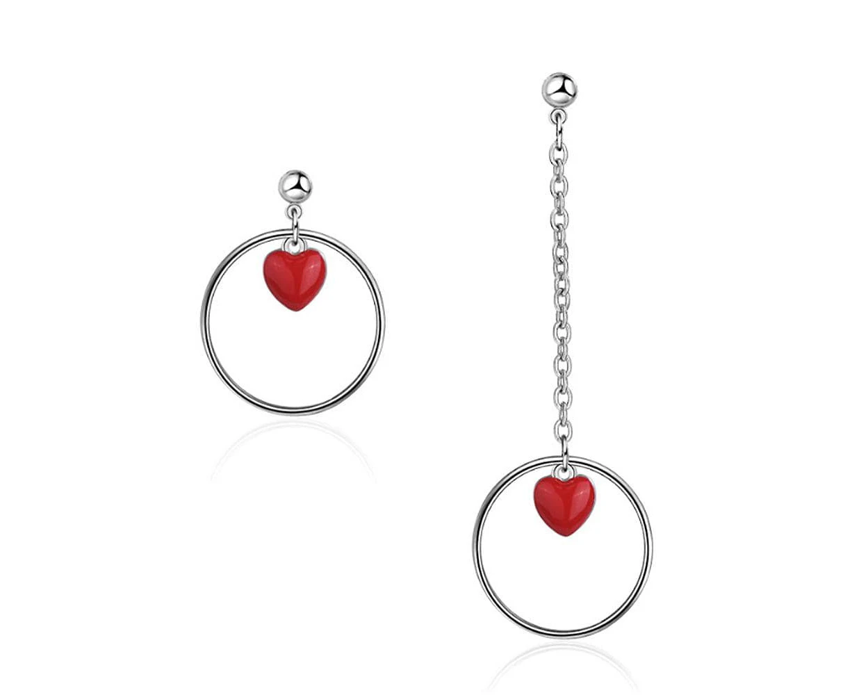 Love Struck In Circle Earrings