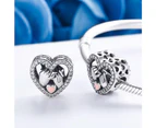 Solid 925 Sterling Silver Pinky Promise Pandora Inspired Charm