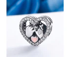 Solid 925 Sterling Silver Pinky Promise Pandora Inspired Charm