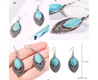 Beakey Turquoise Vintage Drop Dangle Earrings for Women-G