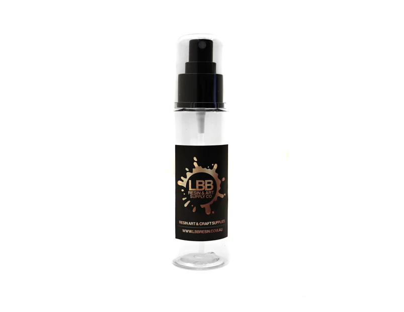 LBB Resin Accessory- Clear Spray Bottle with Cap 100ml