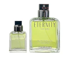 Calvin Klein Eternity for 2 Pcs Men Gift Set - EDT 100 Ml + EDT 15 Ml