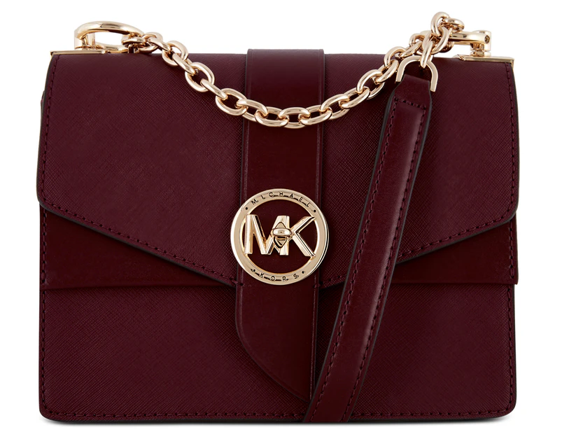 Michael Kors Greenwich Small Convertible Crossbody Bag - Berry |  