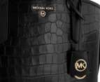 Michael Kors Jane Leather Large Tote Bag - Black