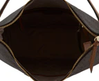 Michael Kors Sienna Large Shoulder Bag - Brown/Acorn