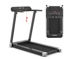 Costway Folding Electric Treadmill 12km/h LED Screen APP Control Exercise Running Walking Machine Home Gym,Silver