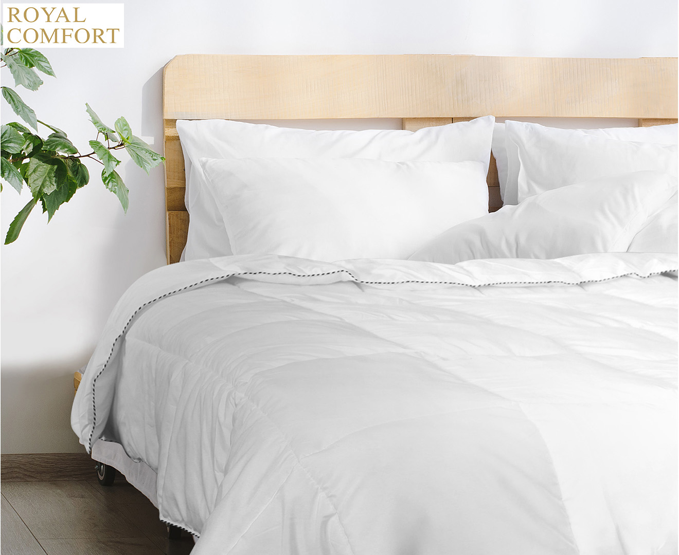 royal comfort 350gsm bamboo quilt
