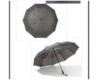 10k Windproof 3 Fold Large Umbrella - Blue