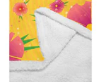 Colours Of Summer Double Layer Short Plush Blanket 50"X60"