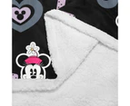 Minnie Mouse Double Layer Short Plush Blanket 50"X60"
