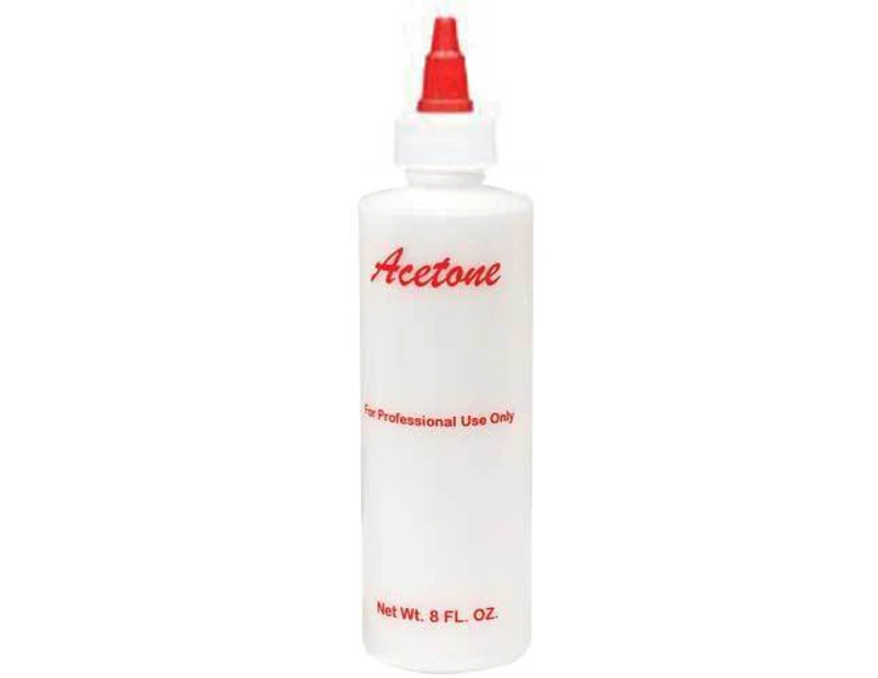 Empty Acetone Bottle Nail Technician Salon Tool Equipment
