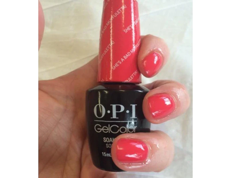 OPI Gel Polish - GC N56 She's A Bad Muffuletta! 15ml - Discontinued