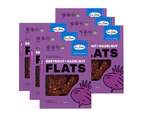 6 x Fine Fettle Foods Beetroot & Hazelnut FLATS 80g - Healthy Crackers