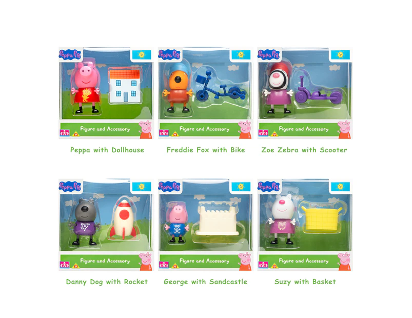 Peppa Pig   Figure And Accessory   Assorted