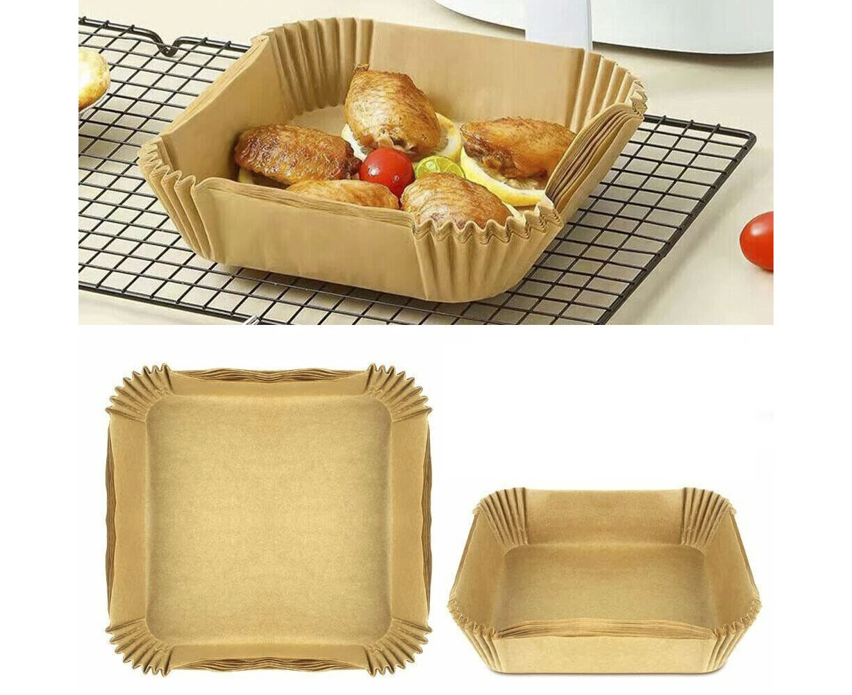 Source Wholesale 20 Cm Square 100 Pcs Disposal Paper Liner Air Fryer Baking  Paper For Air Fryer Parchment Paper on m.