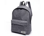 Oxford Travel Backpacks/School Bag - Grey