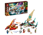 LEGO® Ninjago Catamaran Sea Battle Playset - 71748