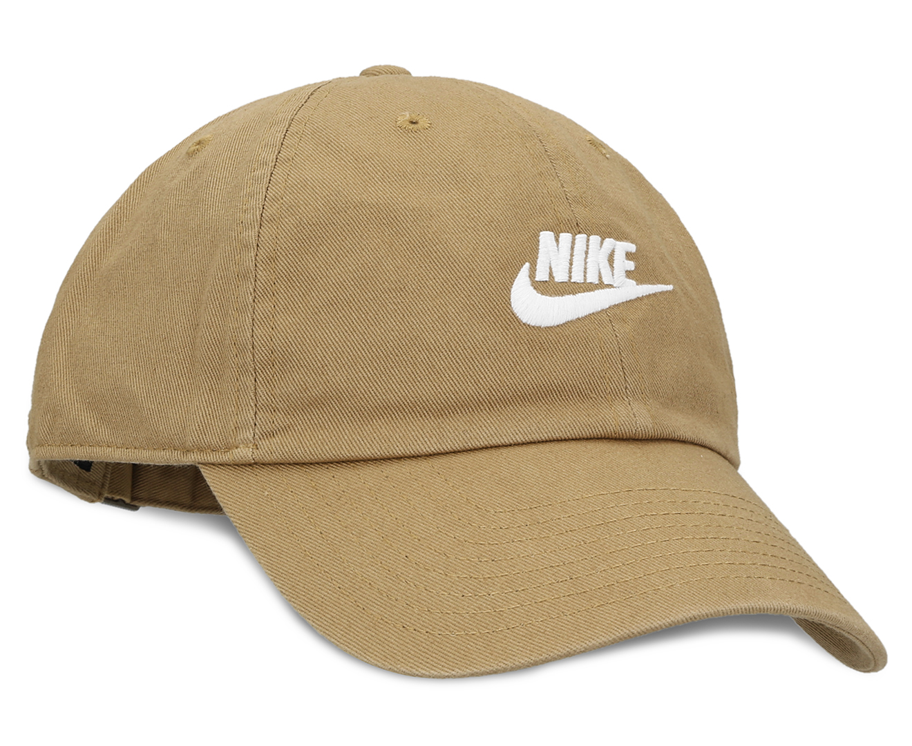 Nike Sportswear Heritage 86 Washed Futura Cap Olive Canvas/ White in Green  for Men